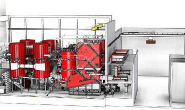 Теплостанція компанії WIESS (Данія). Паливо і щепа або пелети