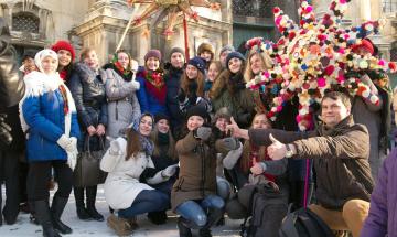 2016.01.8-11 Хорова капела КПІ на Всеукраїнському Різдвяному фестиваль "Велика коляда"