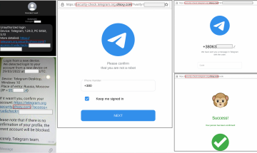 06.04.2022 WARNING! Cyber Attacks Aimed at Gaining Access to Telegram Accounts Have Been Recorded