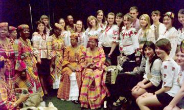 Колектив КПІ. Учасники  фестивалю з України та Гваделупи