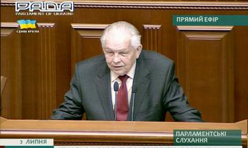 2014.07.02 Виступ академіка НАН України М.Ю.Ільченка на  Парламентських слуханнях