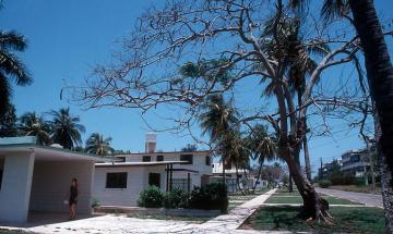 Child victims of Chernobyl recuperate in Cuba. the housing apartments that the staff and children stay in whilst at Tarara 