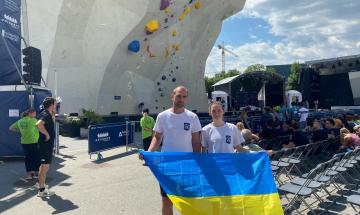 15.06.2022 Students of Igor Sikorsky Kyiv Polytechnic Institute at the 2022 FISU World University Championship Sport Climbing