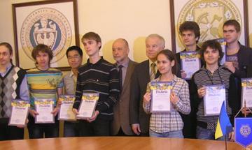 2011.03.23 Призери щорічної олімпіади з математики