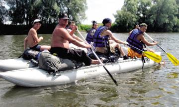 2009.08. Турклуб «СКІФ» -  літній похід Десною