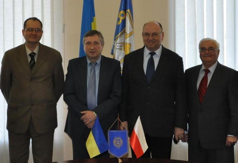 2014.03.28 Visit of  Director Polish Academy of Sciences mission in Ukraine