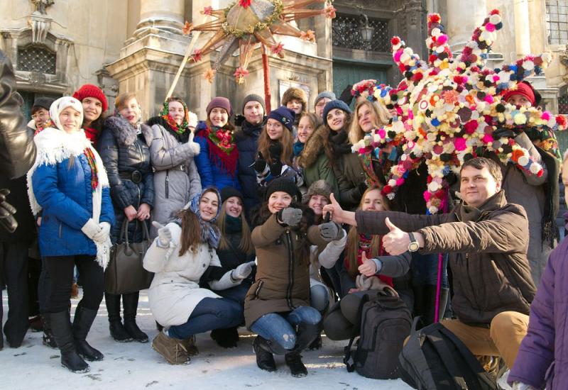 2016.01.8-11 Хорова капела КПІ на Всеукраїнському Різдвяному фестиваль "Велика коляда"