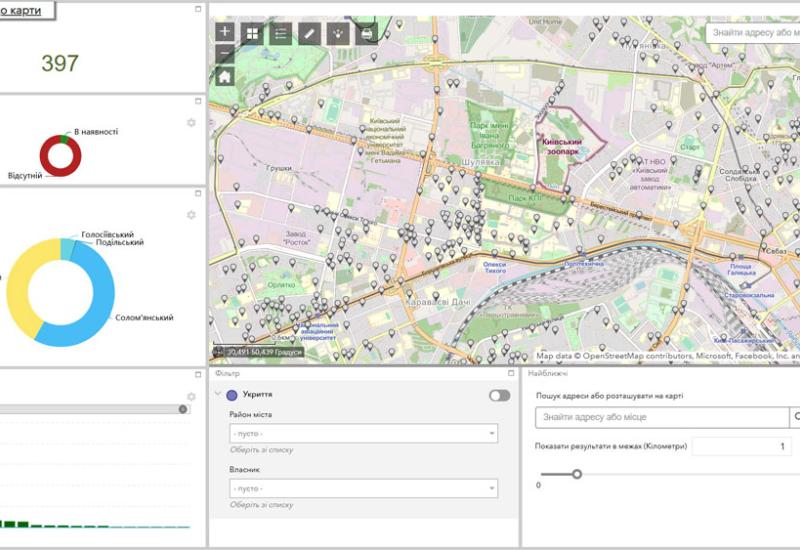 Igor Sikorsky Kyiv Polytechnic Institute Updated Interactive Map of Shelters 