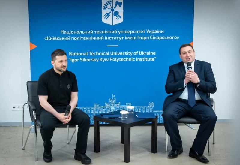 Володимир Зеленський і Анатолій Мельниченко