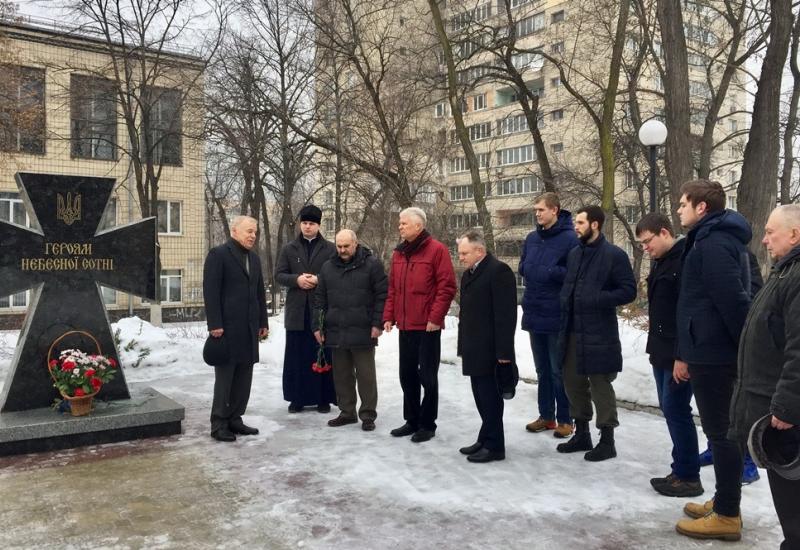 2017.02.18 Вшанування пам’яті Героїв Небесної сотні та АТО