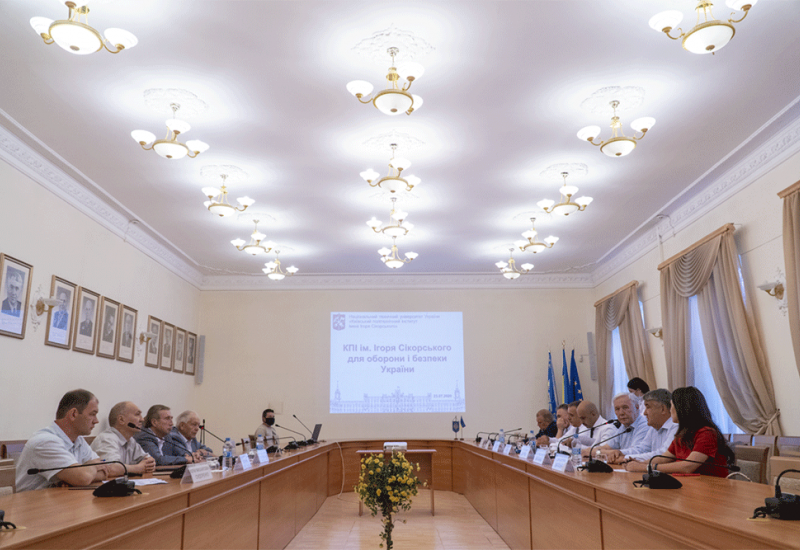 2020.07.24 Представники оборонної галузі зустрілися з науковцями КПІ ім. І. Сікорського