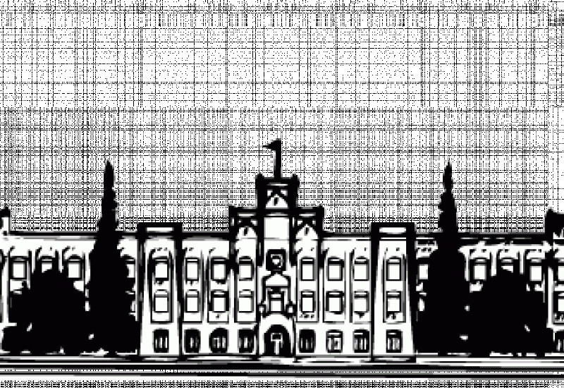 Кампус КПІ, Корпус № 1, головний корпус КПІ, графіка