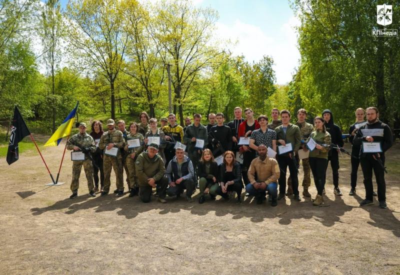 08.05.2023 КПІшники пройшли військові навчання