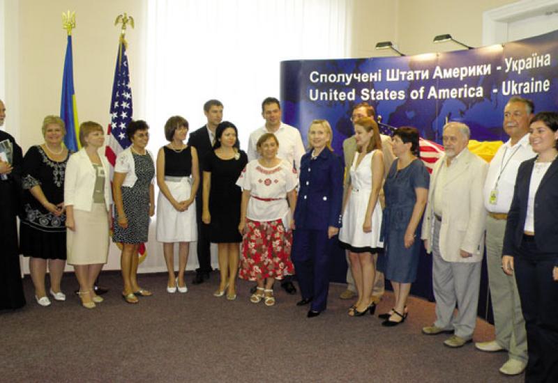 2010.07.02 Візит Держсекретаря США Х.Клінтон до КПІ