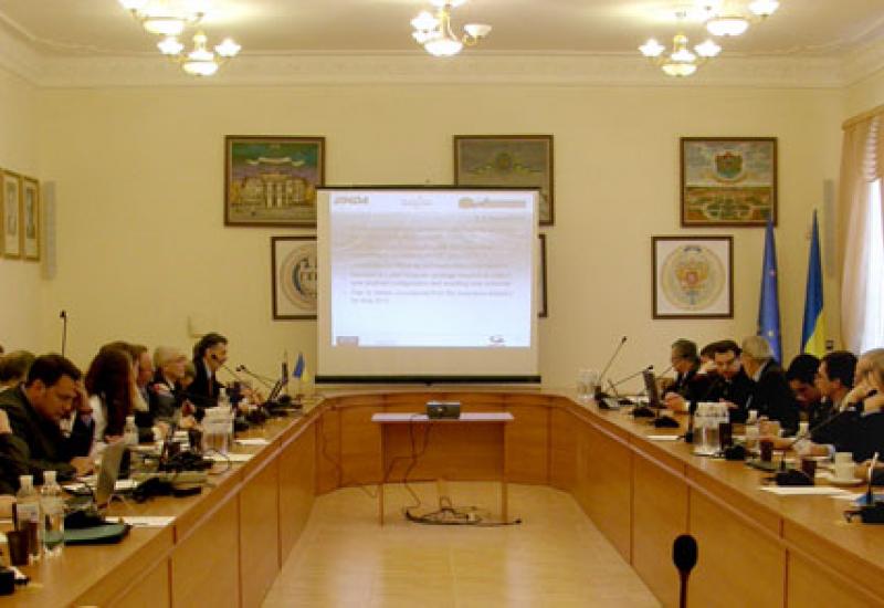 2012.02.21-22  Планова нарада керівництва проекту створення Національної супутникової системи зв'язку (НССЗ) "Либідь"