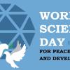 Congratulations on World Science Day for Peace and Development!